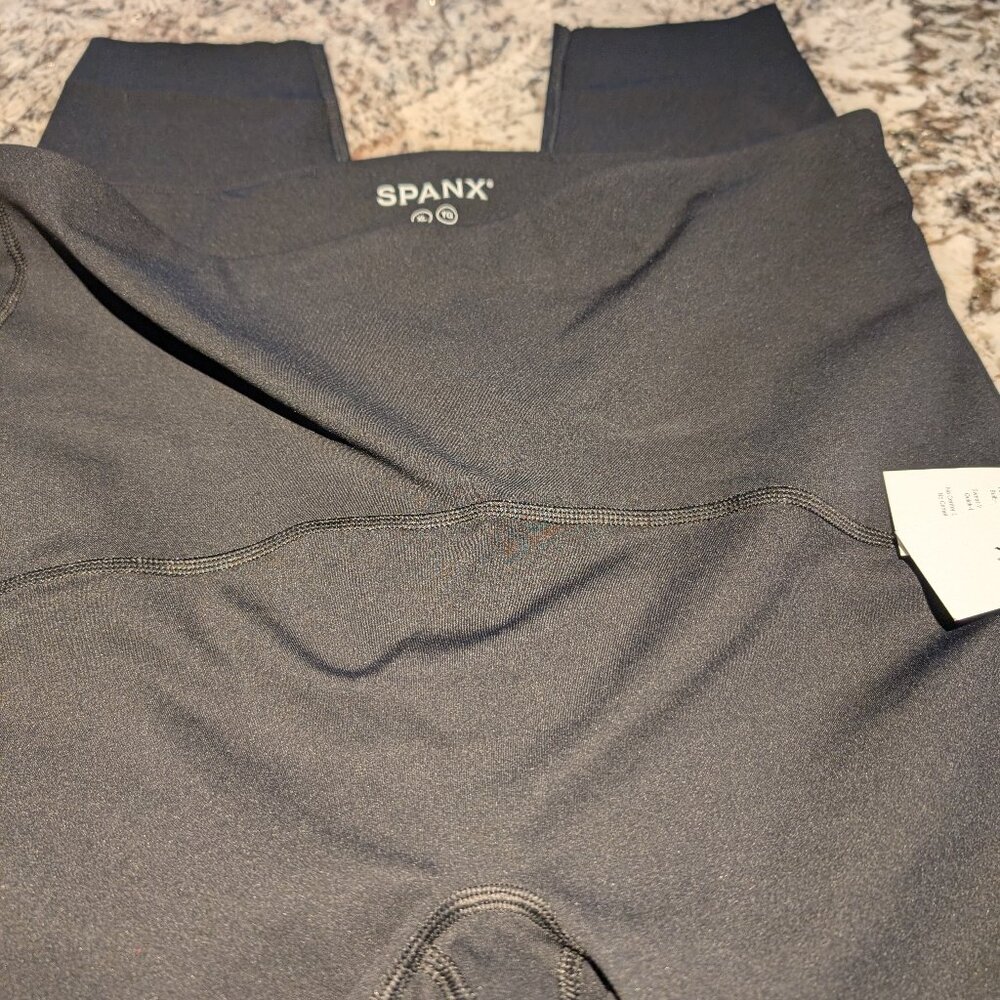 SPANX Booty Boost 7/8 Black Leggings XL